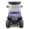 The Flash 4+2 Seats Golf Cart Navy Blue