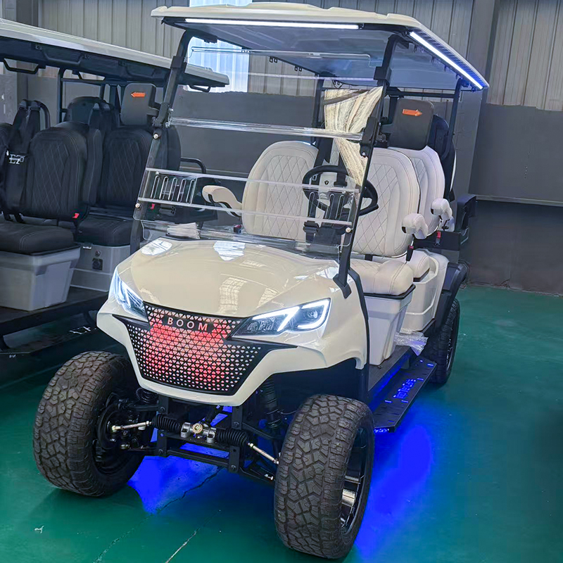 Style BOB 4+2 seats hunting cart white