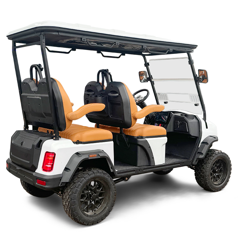 MOON 4 seats golf cart white