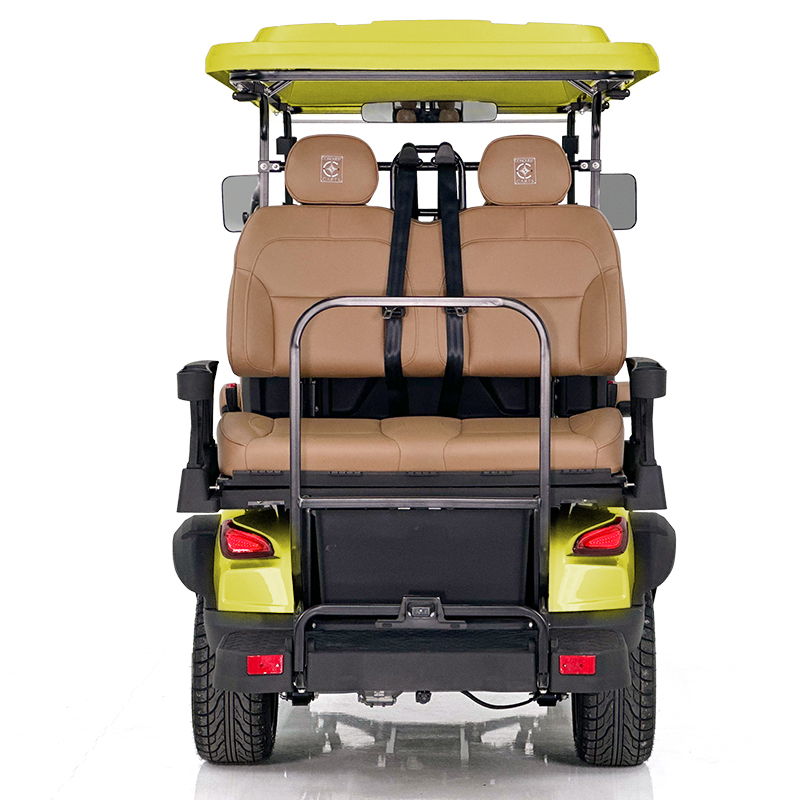 Style Aerfa 2+2 seats golf cart yellow