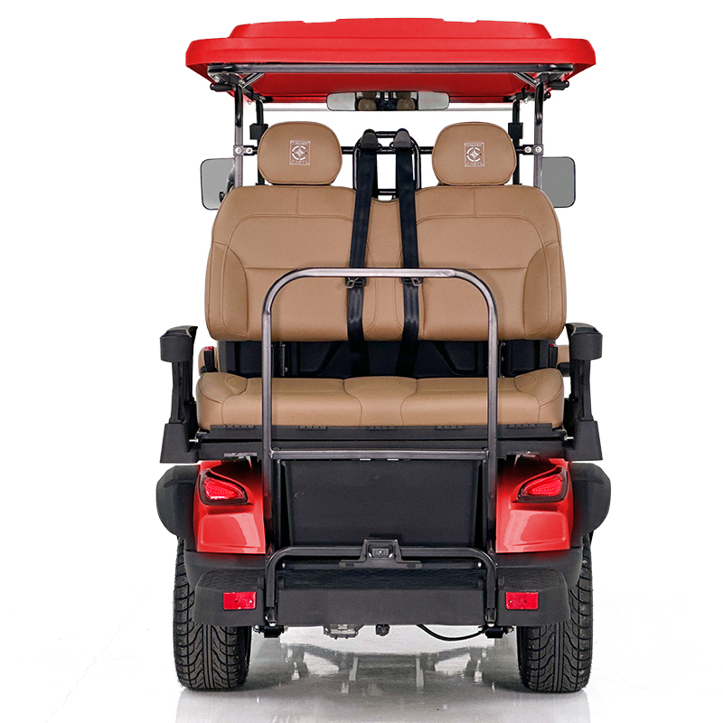 Style Aerfa 2+2 seats golf cart red