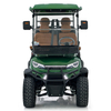 Style H 2+2 Seats Golf Cart Green