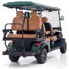 Style H 2+2 Seats Golf Cart Green