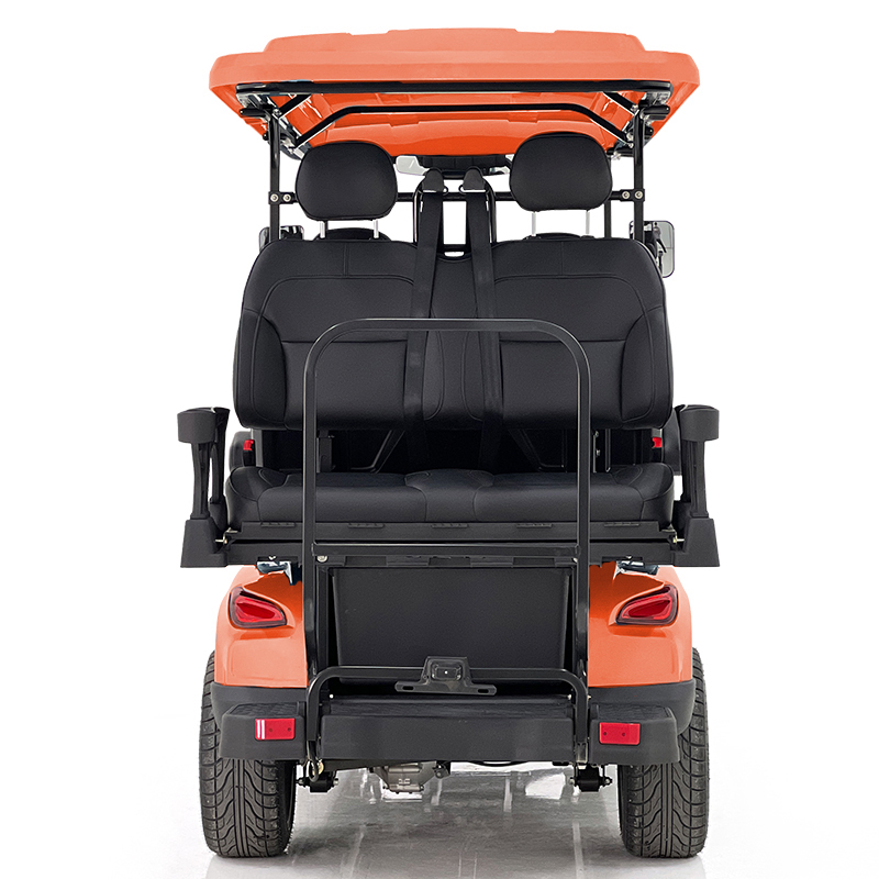 Aerfa 4+2 Seats Lithium Golf Cart Orange