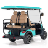 Style Aerfa 2+2 Seats Golf Cart Peppermint Blue