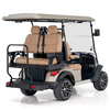 Style Aerfa 2+2 Seats Golf Cart Champagne