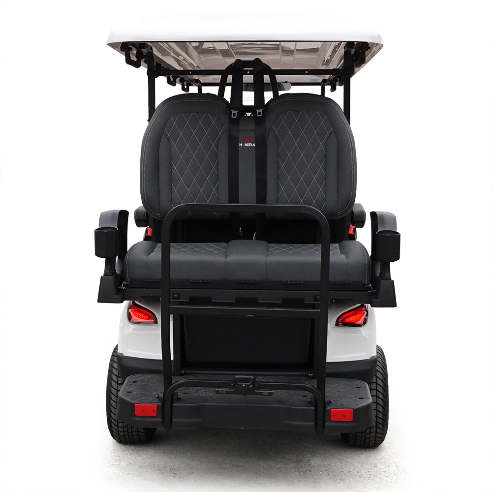 Style BOX 6+2 Seats Golf Cart White