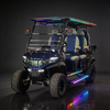 The Flash 4+2 Seats Golf Cart Navy Blue