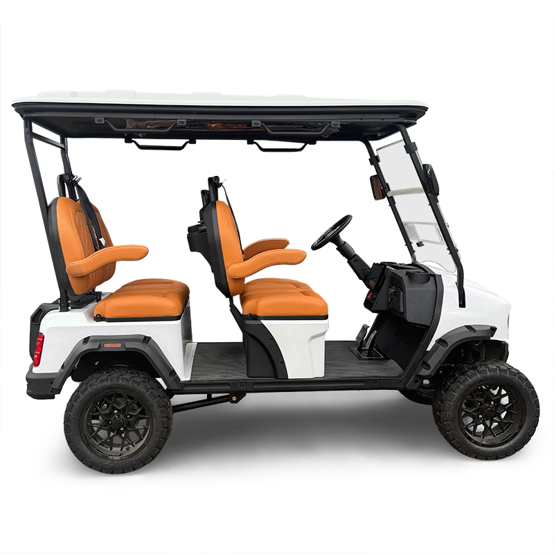 MOON 4 seats golf cart white