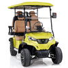 Style Aerfa 2+2 seats golf cart yellow