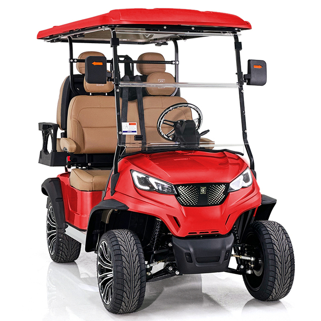 Style Aerfa 2+2 seats golf cart red