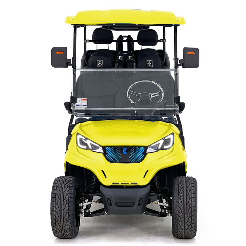 Aerfa 4+2 seats golf cart yellow