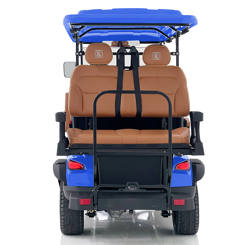 Style H 4+2 seats hunting cart dark blue