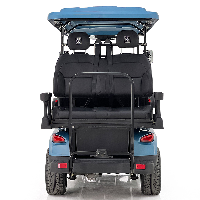 Aerfa 4+2 seats golf cart blue 