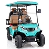 Style Aerfa 2+2 Seats Golf Cart Peppermint Blue