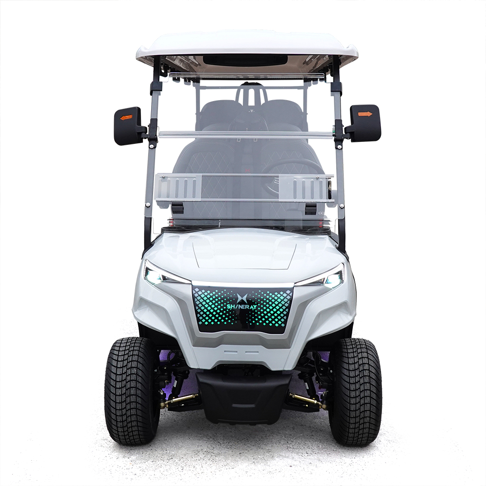 Style BOX 6+2 Seats Golf Cart White