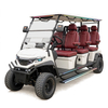 The Flash 6 Seats Golf Cart White