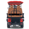 Style H 4+2 seats hunting cart red