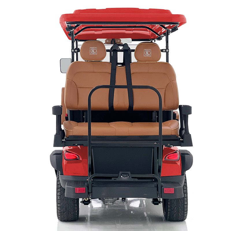 Style H 4+2 seats hunting cart red