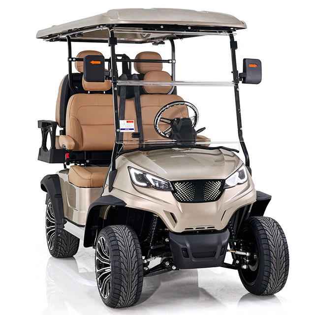 Style Aerfa 2+2 Seats Golf Cart Champagne