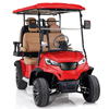 Style Aerfa 2+2 Seats Golf Cart Red
