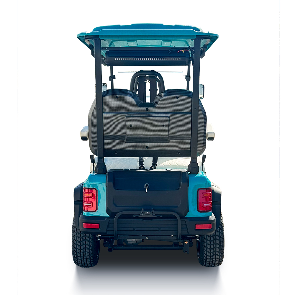 Style BOX 4 Seats Golf Cart Blue