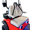 Style BOX 2 Seats Golf Cart Orangered