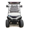 The Flash 6 Seats Golf Cart White