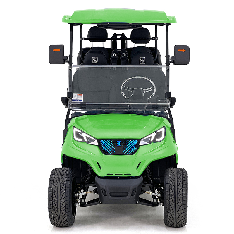 Aerfa 4+2 seats golf cart grass green