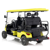 Aerfa 4+2 seats golf cart yellow