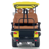 Style H 4+2 seats hunting cart yellow