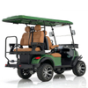 Style H 2+2 Seats Golf Cart Green