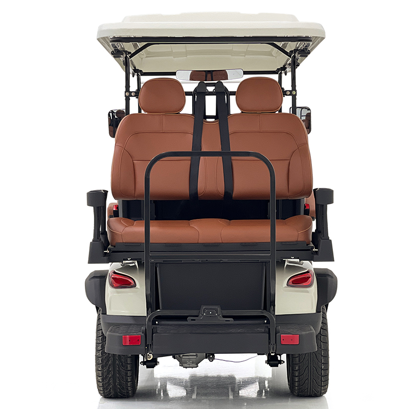 Style H 2+2 Seats Golf Cart Green