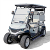The Flash 4 seats golf cart white A