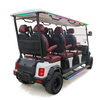 The Flash 6 Seats Golf Cart White
