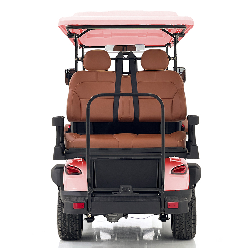 Style H 2+2 seats hunting cart pink