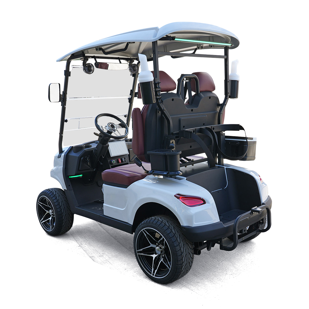 Style BOB 2 seats golf cart white