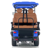 Dark Blue 4+2 Seats Electric Golf Cart