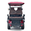 Style H 2+2 seats hunting cart red