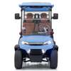 2+2 Seats 48/72V Blue Electric Golf Cart Hunting