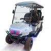 Style BOX 4+2 seats golf cart grey-blue