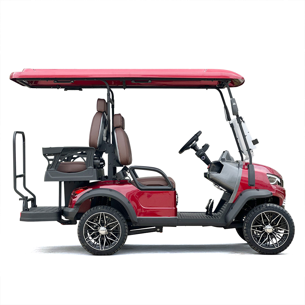 Style H 2+2 seats hunting cart red