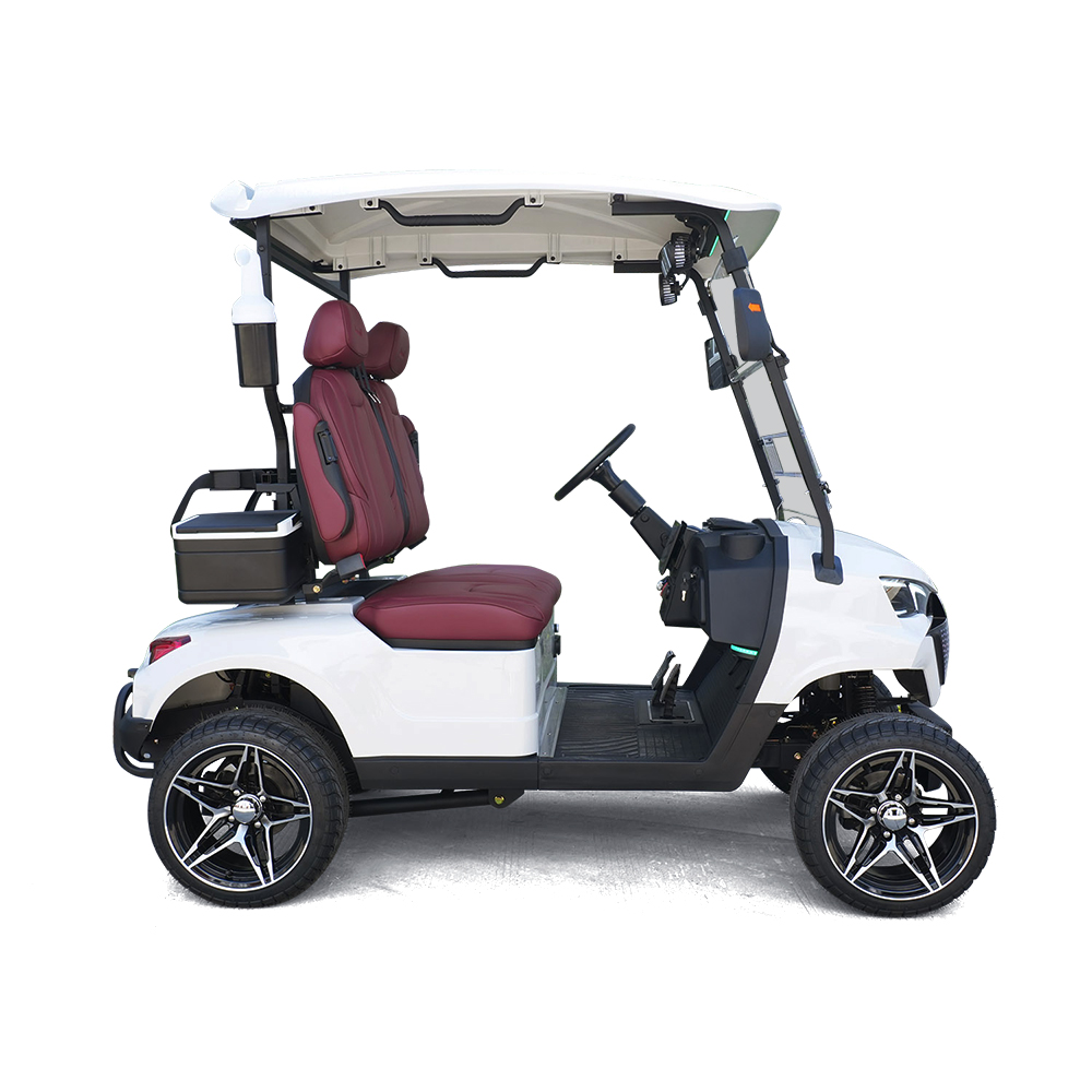 Style BOB 2 seats golf cart white