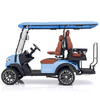 2+2 Seats 48/72V Blue Electric Golf Cart Hunting