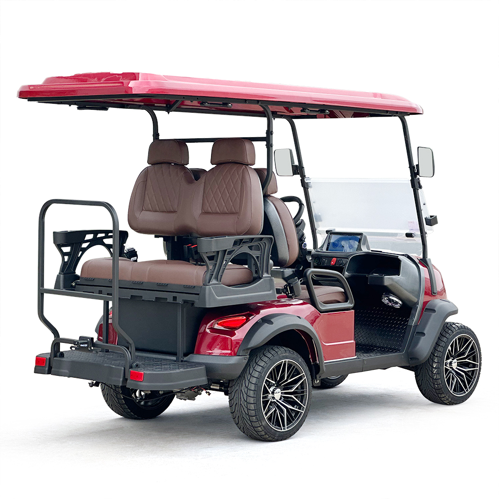 Style H 2+2 seats hunting cart red